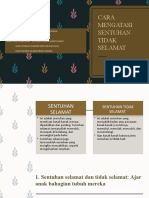 Cara Mengatasi Sentuhan Tidak Selamat