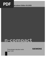 Operating Instructions Edition 05.2005: Three-Phase Induction Motor Type 1LA8