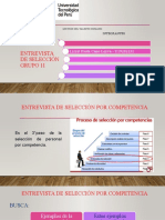 Gestión del talento humano - Entrevista de selección por competencia