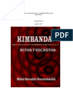 Divulgando a Kimbanda no Brasil - Livro sobre o ritual de Exú