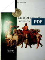 LE ROI DAVID Histoire Sainte Par Dom de Monléon