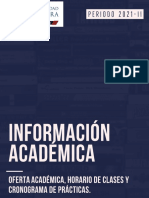 Informacion Academica 2021-II