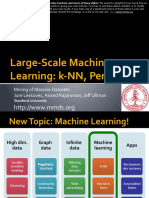 Large-Scale Machine Learning: K-NN, Perceptron: Mining of Massive Datasets Jure Leskovec, Anand Rajaraman, Jeff Ullman