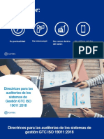 Presentación Directrices Para Las Auditorías de Los Sistemas de Gestión TALLER Final