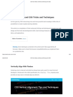 CSS Tricks_ Modern and Advanced Techniques for 2022