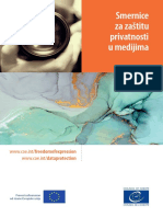 SRB - Guidelines On Safeguarding Privacy in The Media