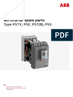Softstarter Spare Parts: Type PSTX, Pse, PST (B), Pss
