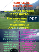 Astonishing Miracles in The Qur'an 1