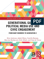 Generational Gaps and Political Participation - Book