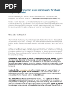 SEC Guidelines for Capital Stock Increase | PDF | Dividend | Retained ...