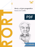 Rorty y El Giro Pragmatico - Ramon Del Castillo