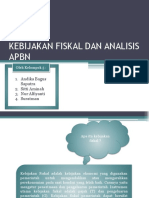 Kebijakan Fiskal Dan Analisis Apbn