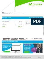 Estado de Cuenta: Hola ECUAJUGOS SA Este Es El Resumen de Tu Factura