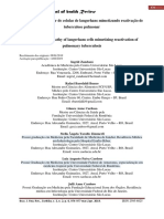 Pulmonary Histiocytosis Mimicking Tuberculosis