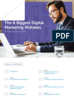 The 8 Biggest Digital Marketing Mistakes: & How To Avoid Them