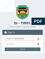 SI-TIBEL - Login