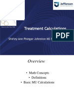 Treatment Calculations Simplified