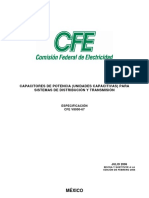 Cfe V8000 - 67 - Capacitadores de Potencia para Sistemas de Distribución y Transmisión.