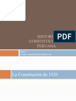 Clase8 Historiaconstitucionalperuana