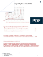 Phase Portraits & Coupled Systems SOLUTIONS: Q1 Solution