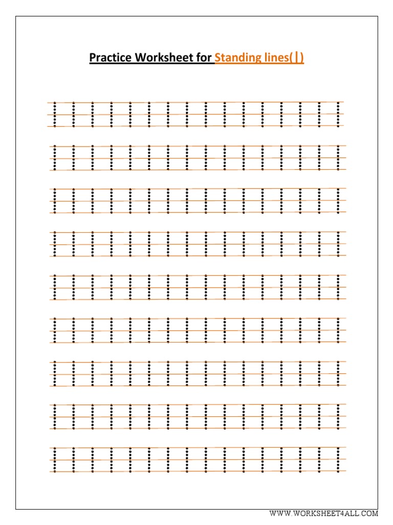Standing Line Practice Worksheet | PDF | Business | Technology ...