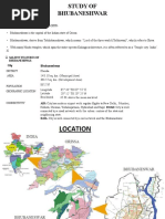 Study of Bhubaneshwar: "Lord 'Temple