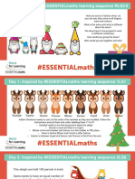 Day 1: Inspired by #Essentialmaths Learning Sequence Rls3/5