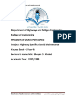 24-Highway Specification & Maintenance-Sheyan O. Khaled