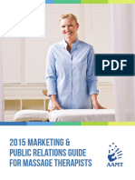 2015 Marketing & Public Relations Guide For Massage Therapists