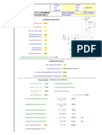 Dummy Leg & Trunnion Calculation Sheet: Pipe Dia. MM Pipe Nom. THK (Tnom) MM