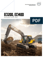 EC120D, EC140D: Volvo Excavators 12.3-16.7 T 105 HP