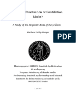 Accents, Punctuation or Cantillation Marks?: A Study of The Linguistic Basis of The Ə