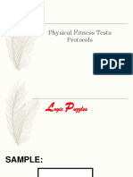 Physical Fitness Test Protocols