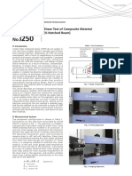 Shimadzu Shear Test ASTM D5379 Report