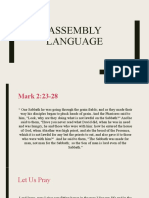 Module 7 - Assembly Language