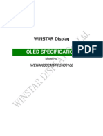 OLED Specification Sheet