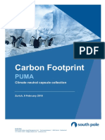 Puma Carbon Footprint Report