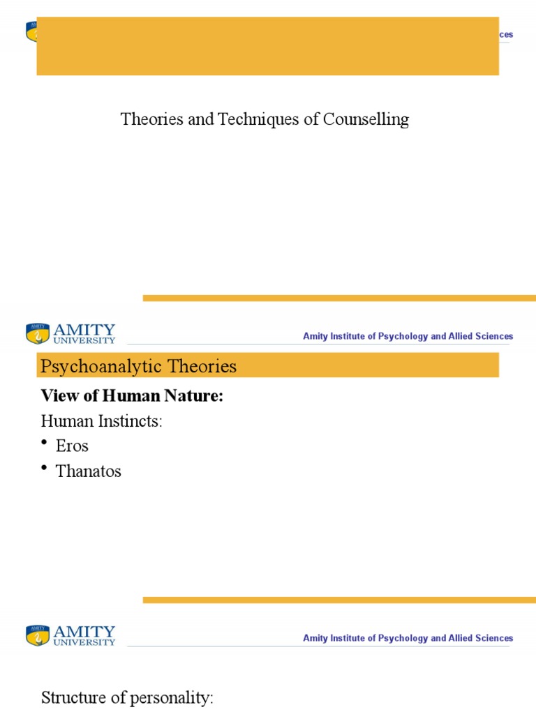 Module 3 Theories Of Counselling Pdf Psychotherapy Psychology