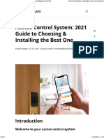 Access Control System 2021 Guide To Choosing & Installing The Best One