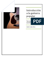Introduccion a La Guitarra Popular Tecnica, Escalas, Acordes, Progresiones - Andrés Cordero Mora - Alnardo Vegas