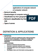 Index: Network Classification by Their Component Role