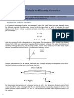 Matprop HYPERMESH 1D