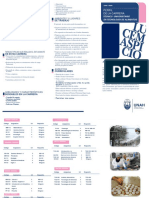 Plan de Estudios Tecnico Universitario en Tecnologia de Alimentos