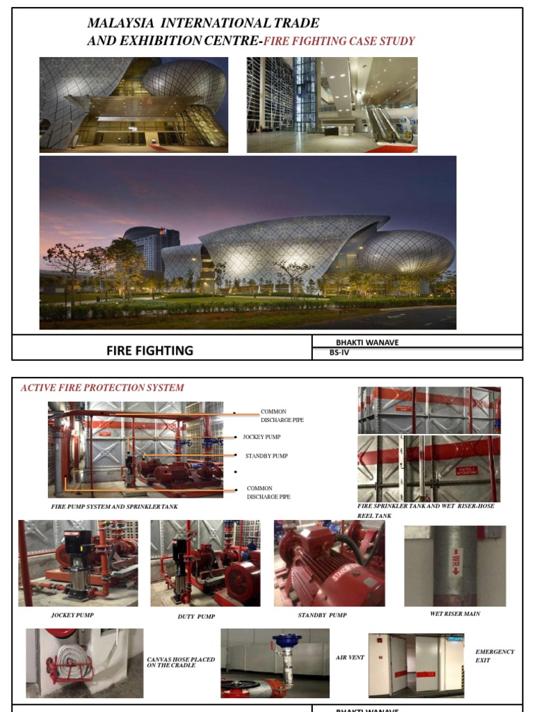 Fire Fighting System Case Study at MITEC | PDF | Firefighting | Fire ...