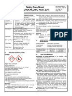 Safety Data Sheet Hydrochloric Acid, 32%: I. Product and Company Identification
