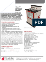 K23900 - Kinematic Viscosity Bath - Technical Datasheet