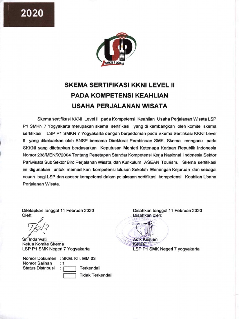 Skema UPW SMKN 7 | PDF