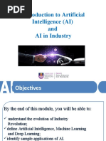 L1 Introduction To Artificial Intelligence (AI) and AI in Industry