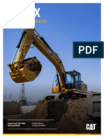 Hydraulic Excavator: Engine Power (ISO 14396) Operating Weight