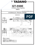 55 Metric Tons Capacity: Hydraulic Truck Crane